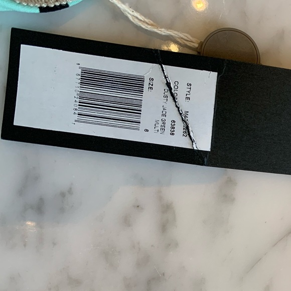 NWT Marc by Marc Jacob’s mint green skirt with black line design size 6 - Picture 4 of 7